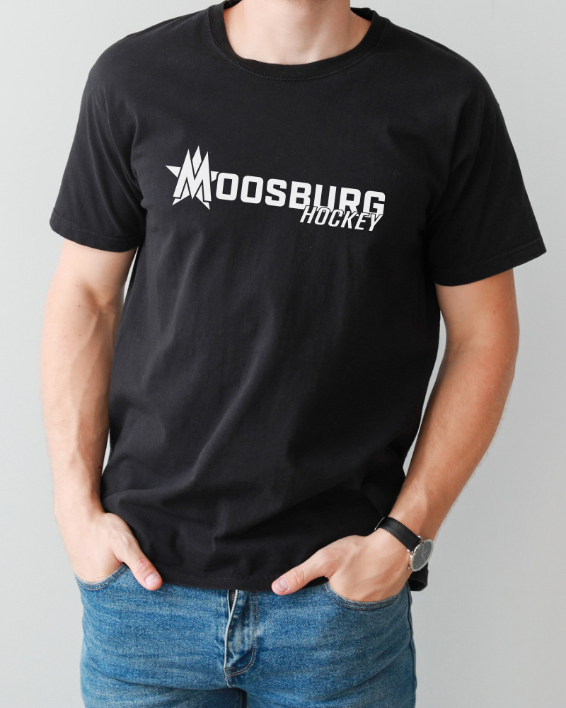 EV Moosburg Star-M T-Shirt Schwarz Herren – Stylisches Hockey-Fan-Shirt | GipsyKing